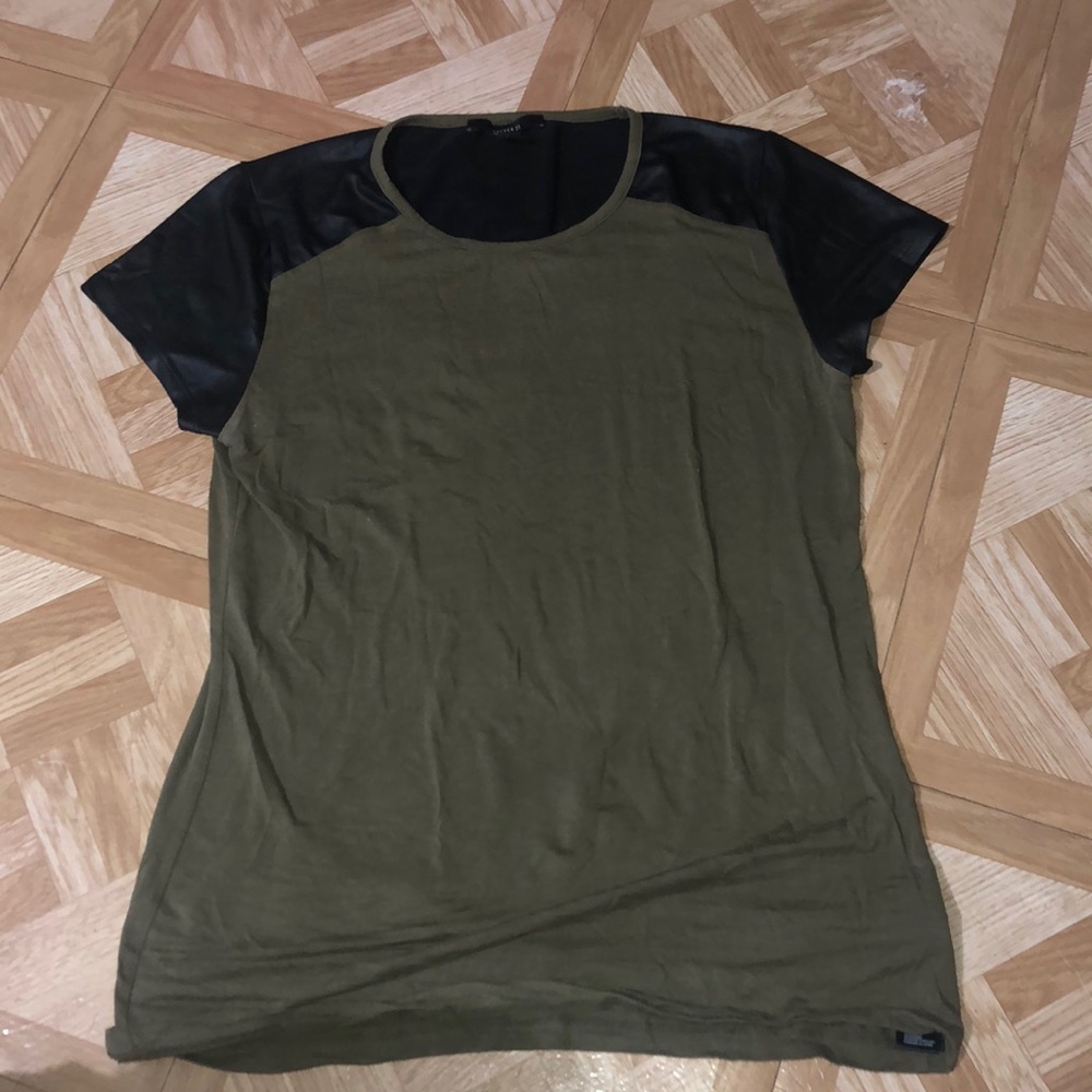 Black and green Shirt